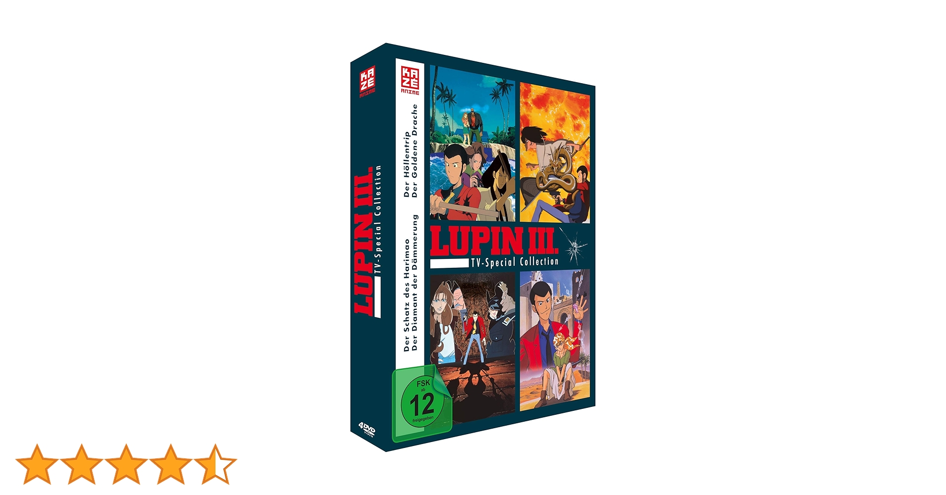 大幅値下げ　LUPIN THE THIRD DVD BOX Lupin the 3rd Part III BLURAY w/ Slipcover (Subtitled Only